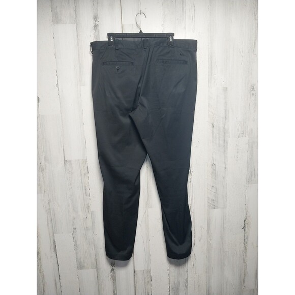 Nike Golf Mens Flat Front Performance Dri-Fit Pants Black 38x32 472532-010 - Picture 4 of 7